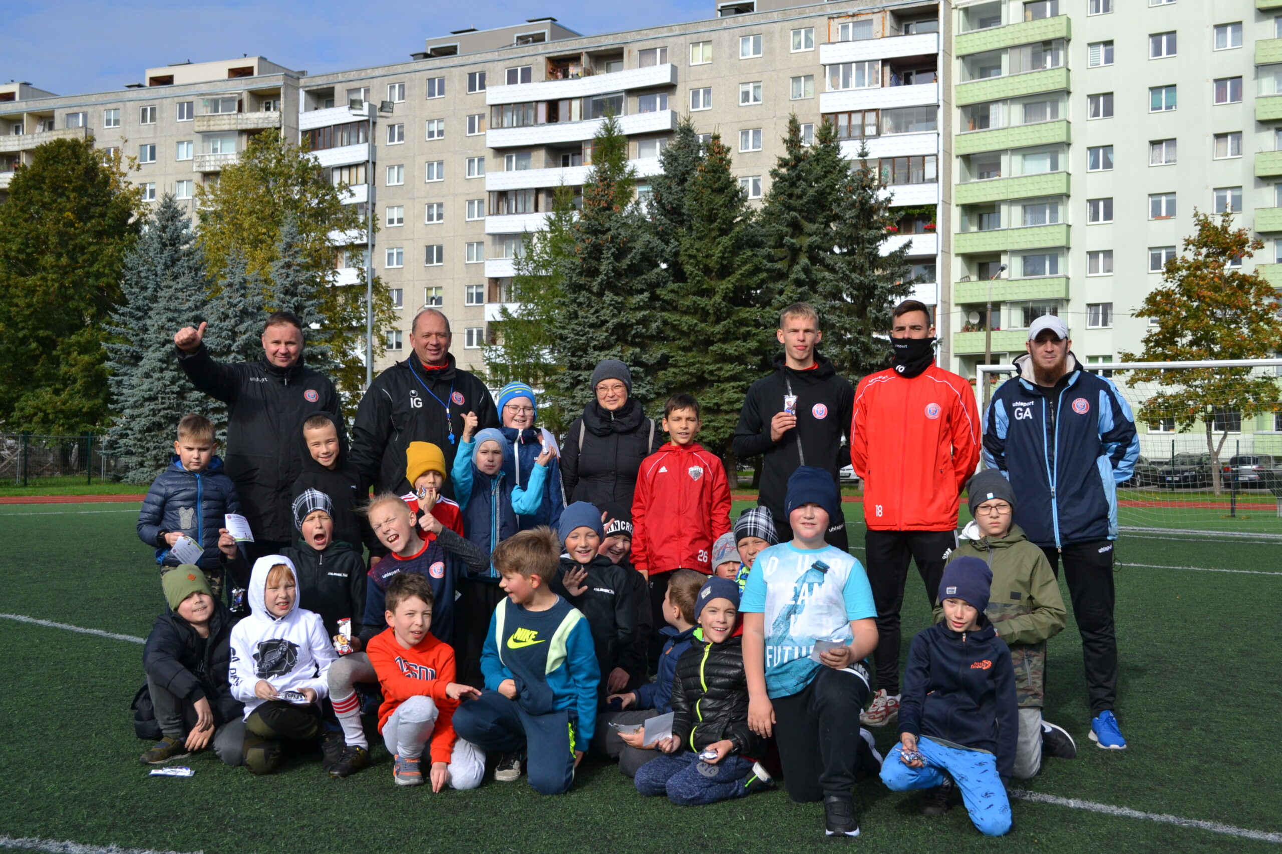 Спортивный день в школе Haabersti Vene Gümnaasium