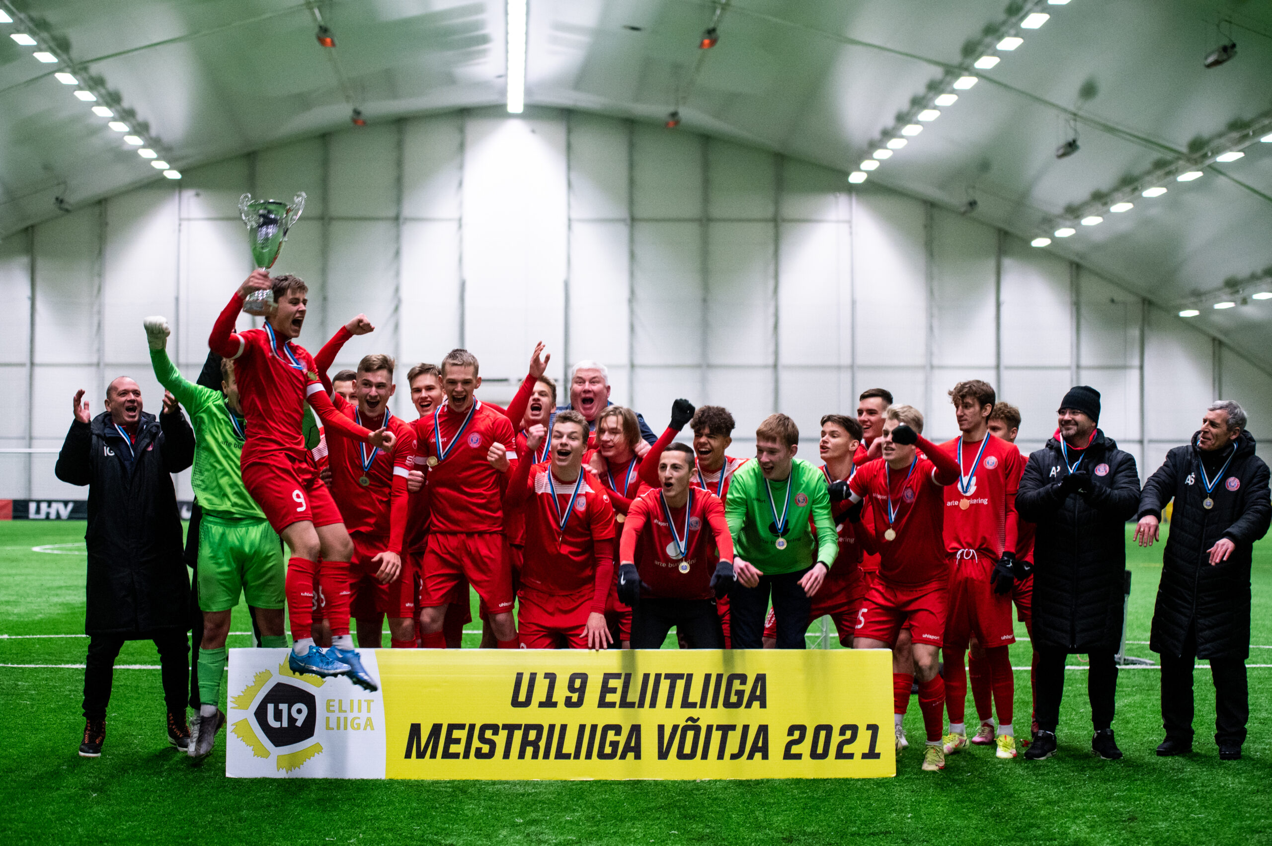 МЫ ЧЕМПИОНЫ турнира U19 Eliitliiga Meistriliiga сезона 2021